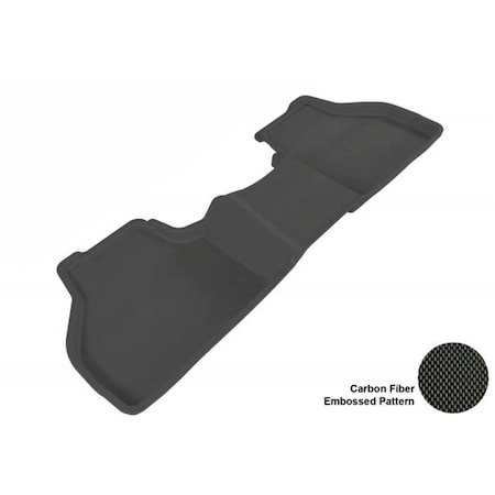 3D Maxpider 3D MAXpider L1BM03221509 BMW X3 (F25) 2011-2014 KAGU BLACK R2 Floor Mat L1BM03221509